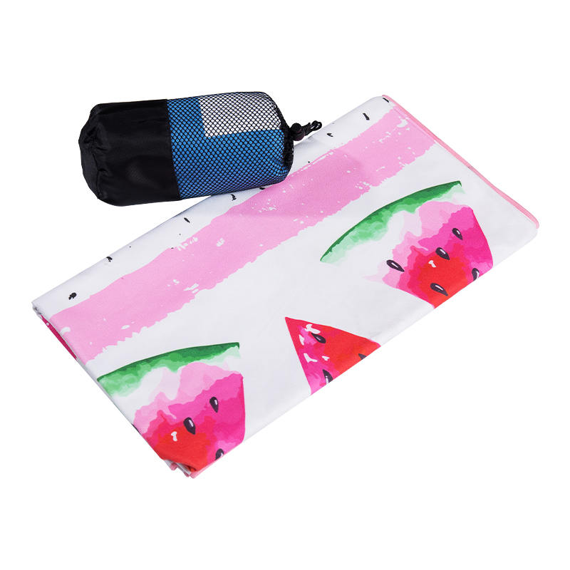 Mikrofaser-Strandtuchdecke, schnell trocknend, kein Sand, große runde Picknick-Yoga-Matte, Tischdecke, 152,4 cm, mit Quasten
